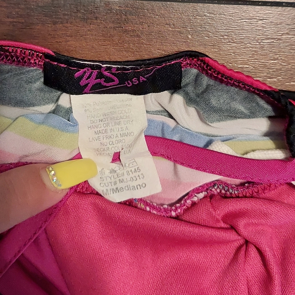 Colorful Strappy Top - Picture 4 of 4